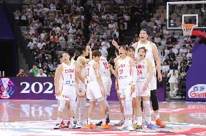 中国女篮大胜印尼女篮！赵继伟祝贺：开门红再接再厉 加油！